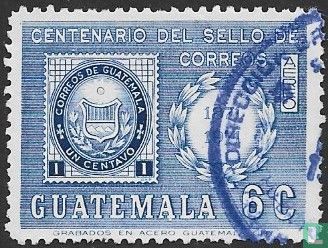 100 Jahre Briefmarken in Guatemala