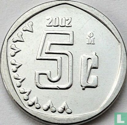 Mexico 5 centavos 2002 - Image 1