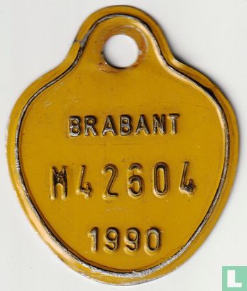 Bromfietsplaat Brabant