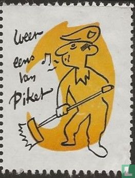 Weer eens van piket