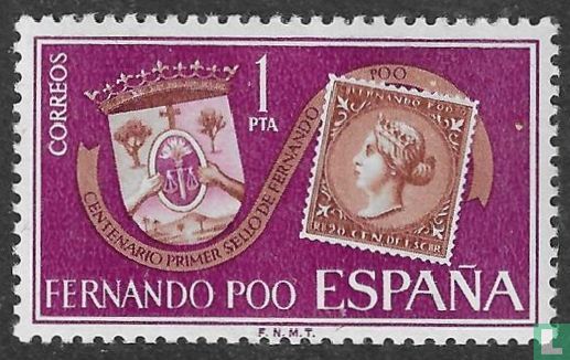 100 Years of stamps Fernando Poo