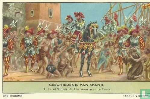 058 - 3. Karel de V bevrijdt Christenslaven te Tunis - Image 1
