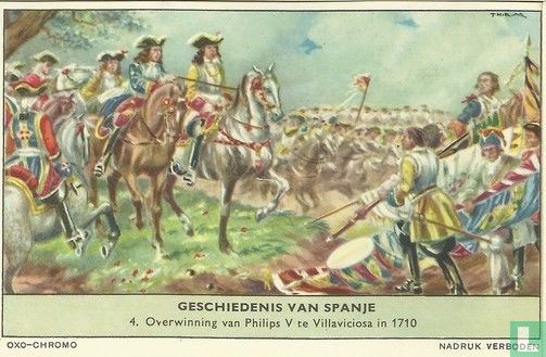 058 - 4. Overwinning van Philips V te Villaviciosa in 1710 - Afbeelding 1