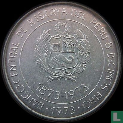 Peru 100 soles de oro 1973 "100th anniversary Peru-Japan trade relations" - Image 1