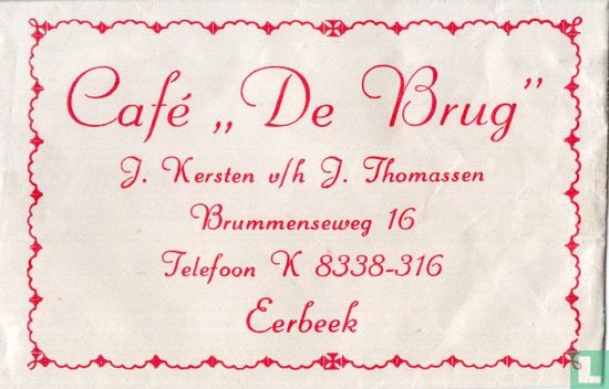 Café "De Brug" - Afbeelding 1