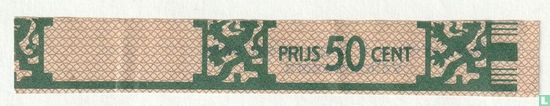 Prijs 50 cent - N.V. Willem II Sigarenfabrieken Valkenswaard - Afbeelding 1