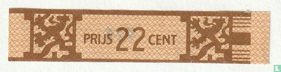 Prijs 22 cent - (Achterop nr. 914) - Image 1
