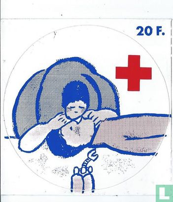 Rode Kruis 20 F. - Image 1