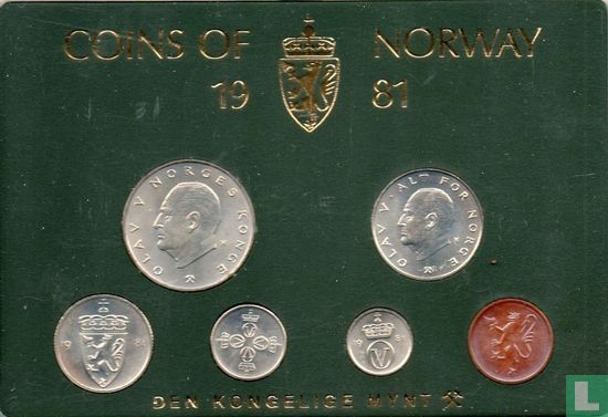Noorwegen jaarset 1981 - Afbeelding 1