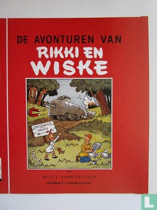 Suske en Wiske - Drukproef cover Rikki en Wiske (Vermeirre-uitgave) - Afbeelding 3