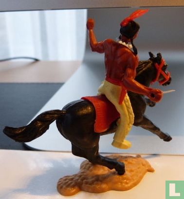 Indian with dagger on horseback - Image 2