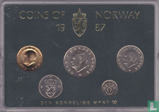 Norway mint set 1987 - Image 1