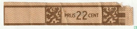 Prijs 22 cent - (Achterop nr. 896) - Image 1