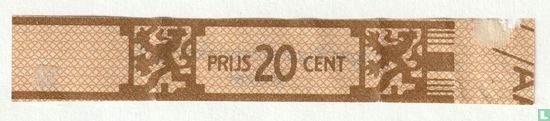 Prijs 20 cent - (Edgar Sigarenfabrieken N.V. Duizel) - Image 1