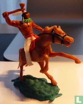 Indien avec tomahawk à cheval - Image 1