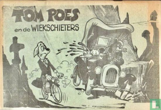 Tom Poes en de Wiekschieters [groen, bovensluiting] - Image 1