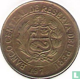 Peru 10 centavos 1975 (type 1) - Image 1