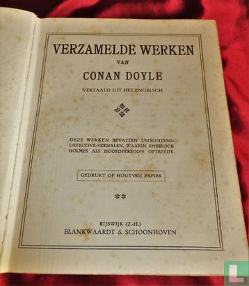 De verzamelde werken van Conan Doyle  - Afbeelding 3