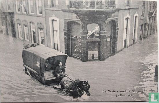 De Watersnood te Vlissingen(12 maart 1906) - Image 1