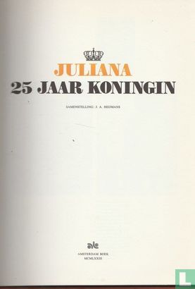 Juliana 25 jaar Koningin - Image 3