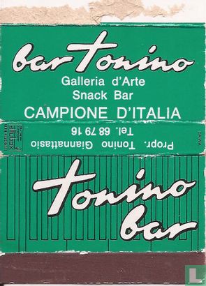 Bar Tonino - Galleria d'Arte Snack Bar