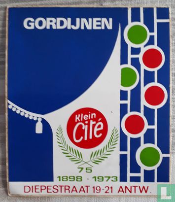 75 jaar gordijnen Klein Cité  1898-1973