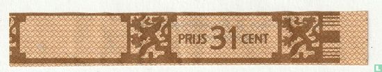 Prijs 31 cent - N.V. Willem II (Achterop Sigarenfabrieken Valkenswaard ) - Image 1