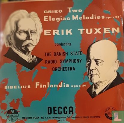 Two Elegiac Melodies-Grieg / Finlandia Opus 26 - Sibelius - Afbeelding 1