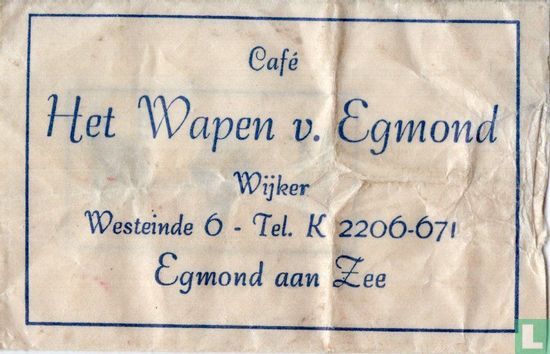 Café Het Wapen van Egmond - Image 1