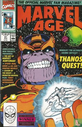 Marvel Age 91 - Image 1