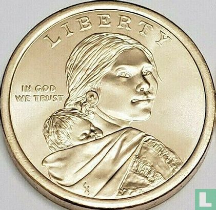 États-Unis 1 dollar 2022 (D) "Ely Samuel Parker" - Image 2