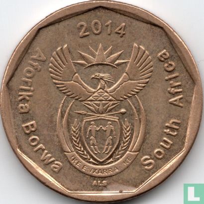 South Africa 50 cents 2014 - Image 1