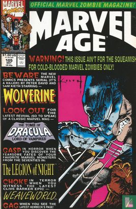 Marvel Age 105 - Image 1