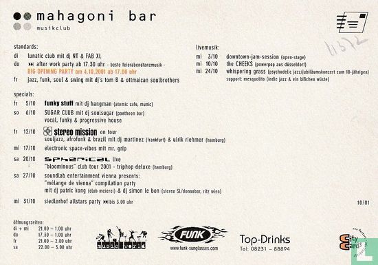 mahagoni bar  - Afbeelding 2