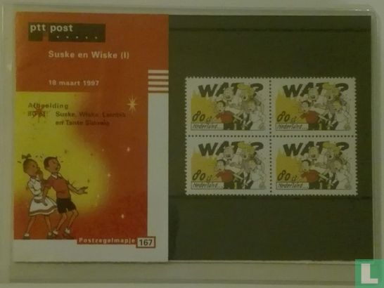 Suske en Wiske (I) Postzegelmapje - Image 1