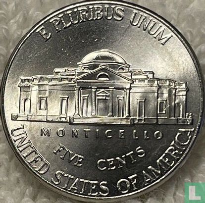 États-Unis 5 cents 2022 (P) - Image 2