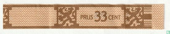 Prijs 33 cent - (Achterop nr. 896) - Image 1