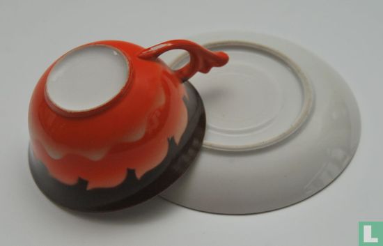 Lido - Cup and saucer - Mosa - 1933 - Image 2