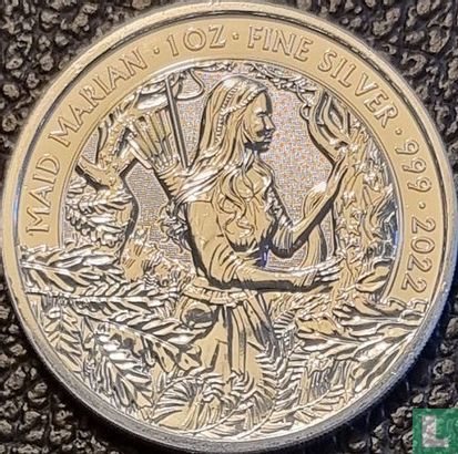 Verenigd Koninkrijk 2 pounds 2022 "Maid Marian" - Afbeelding 1