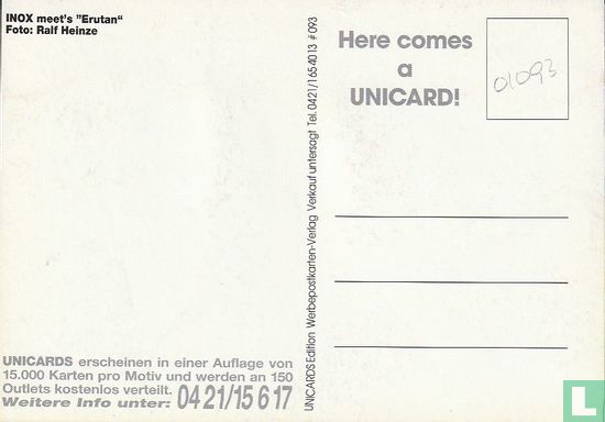 093 - Unicards - Ralf Heinze 'INOX meet's Erutan' - Afbeelding 2