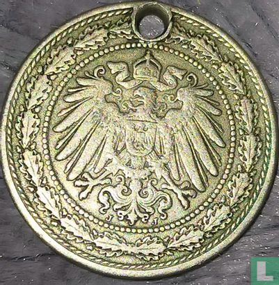 Empire allemand 20 pfennig 1890 (J) - Image 2