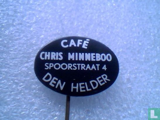 Cafe Chris Minneboo spoorstraat 4 den Helder