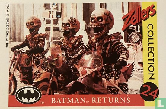 Batman Returns Movie: Red Triangle Circus Gang motorcyclists! - Image 1