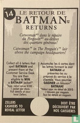 Batman Returns Movie: Catwoman in The Penguin’s lair above the campaign headquarters! - Bild 2