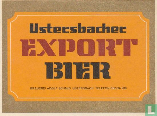 Ustersbacher Export
