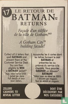 Batman Returns Movie: A Gotham City building façade! - Afbeelding 2