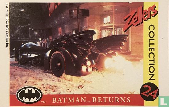 Batman Returns Movie: The Batmobile in action in Gotham Plaza! - Image 1