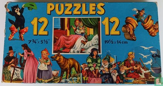 12 puzzles  - Afbeelding 1