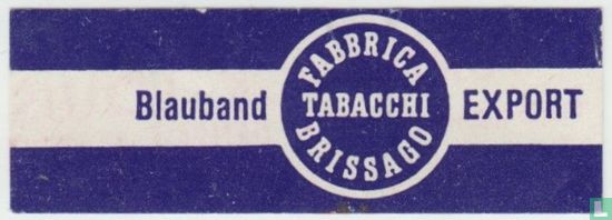 Fabbrica Tabacchi Brissago - Blauband - Export - Image 1