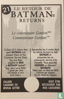 Batman Returns Movie: Commissioner Gordon - Image 2